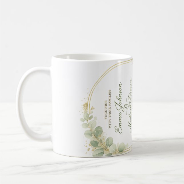 Caneca De Café wedding invitation (Esquerda)