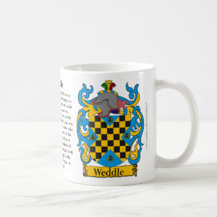 Caneca De Café Weddle, a origem, o significado e a crista