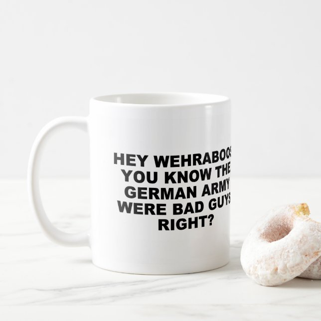 Caneca De Café Wehraboo Mug (Com Donut)