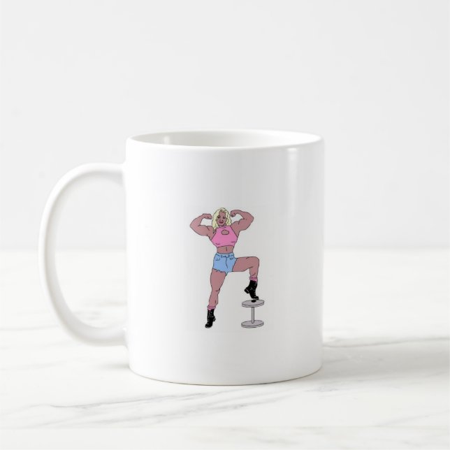 Caneca De Café Weightlifter o poder (Esquerda)
