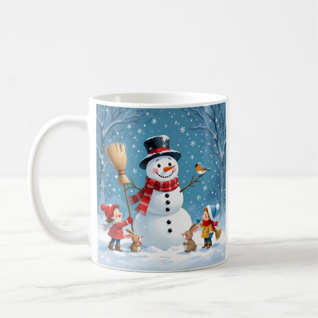 Caneca De Café „Weihnachtliche Harmonie“ (Esquerda)