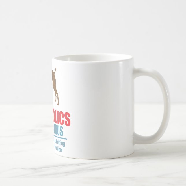Caneca De Café Weimaraner (Direita)