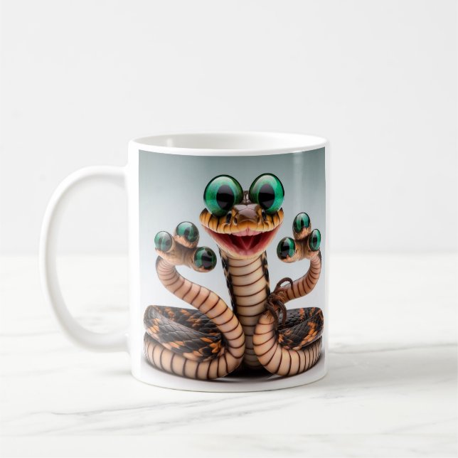 CANECA DE CAFÉ WEIRD HAPPY COBRA (Esquerda)