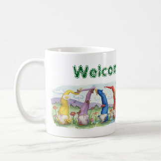 Caneca De Café Welcome Gnome