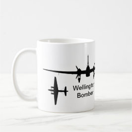 Caneca De Café Wellington Bomber, Silhouette Mug