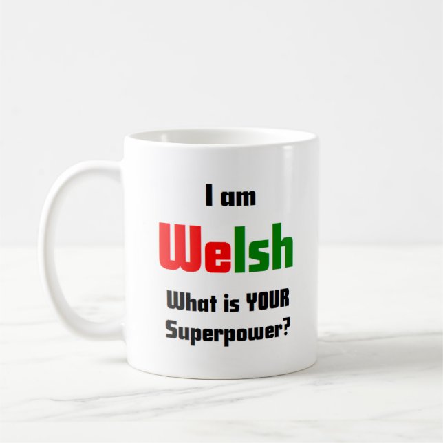 Caneca De Café welsh (Esquerda)