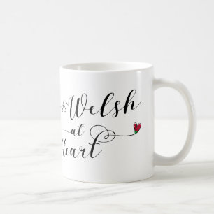 Caneca De Café Welsh At Heart Mug, País De Gales
