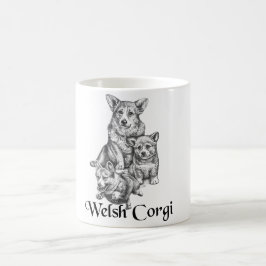 Caneca De Café Welsh Corgi