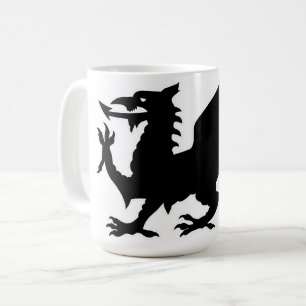 Caneca De Café Welsh Dragon Flag, Wales Dragon Flag, Inglaterra