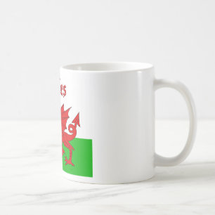 Caneca De Café Welsh Flag Wales