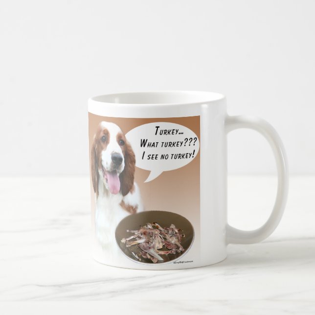 Caneca De Café Welsh Springer Spaniel Turquia (Direita)