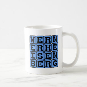 Caneca De Café Werner Heisenberg, Princípio da Incerteza