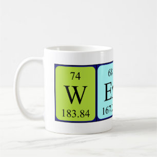Caneca De Café Werner mesa periódica