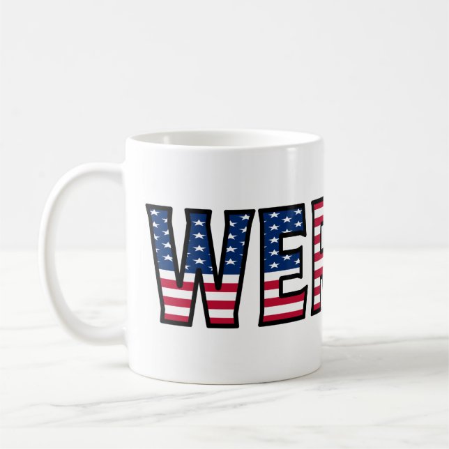 Caneca De Café Werner Name Vorname USA styled Tasse Kaffeetasse (Esquerda)