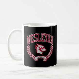 Caneca De Café Wesleyan Cardinals Victory Black