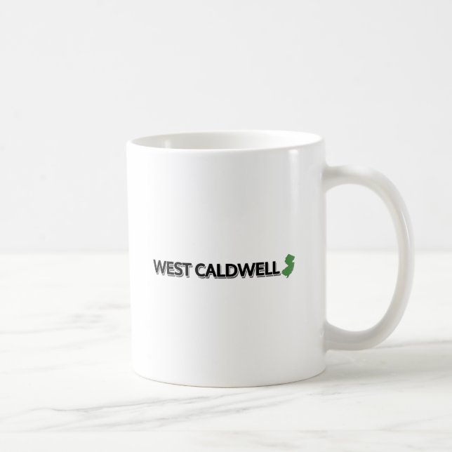 Caneca De Café West Caldwell, Nova Jersey (Direita)