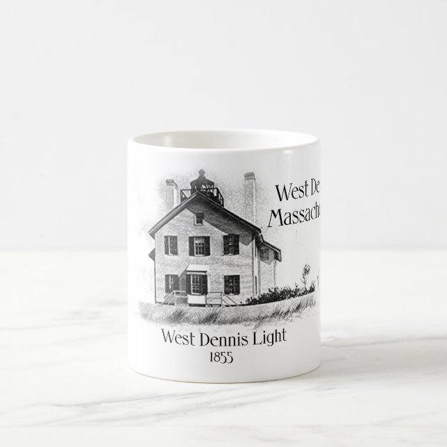 Caneca De Café West Dennis Light - Massachusetts (Centro)