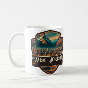 Caneca De Café West Jordan, Utah Vintage