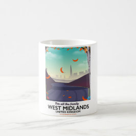 Caneca De Café West Midlands, Reino Unido