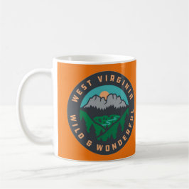 Caneca De Café  West Virginia Wild & Wonderful Mug
