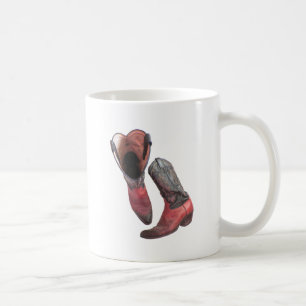 Caneca De Café Western Cowboy Boots