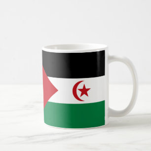 Caneca De Café Western Sahara Flag Cerâmica Mug