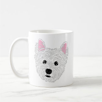 Caneca De Café Westie Dog Mãe Mug - West Highland Terrier