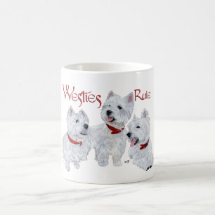 Caneca De Café Westies Mandam!