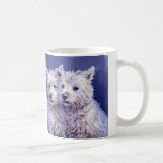 Caneca De Café Westies - terrier ocidentais das montanhas