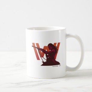 Caneca De Café Westworld   Wyatt Com Rifle Sobre Logotipo
