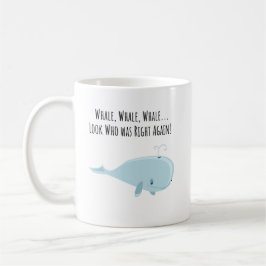 Caneca De Café Whale Pun - Mug - Mug Personalizado - Cerâmica
