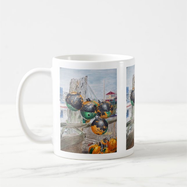 Caneca De Café Wharf Bumpers Artwork (Esquerda)