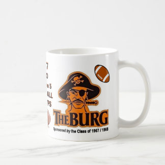 Caneca De Café WHEELERSBURG, coroa 2017 do futebol do estado das