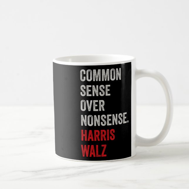 Caneca De Café Wheimer 2024 Sensor Comum Sobre Disparate 1 (Direita)