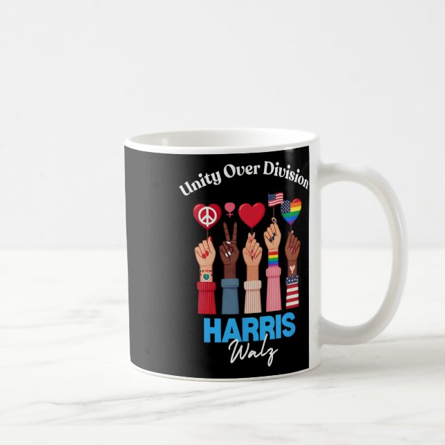 Caneca De Café Wheimer Waltz 2024 Unity Over Division (Direita)