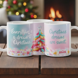 Caneca De Café Whimsical Candy Tree