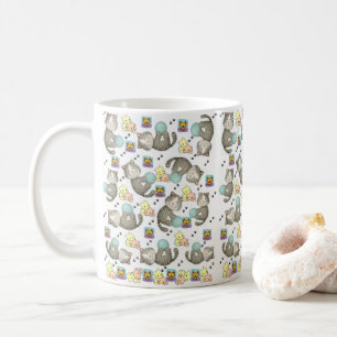Caneca De Café Whimsical Cats Mug