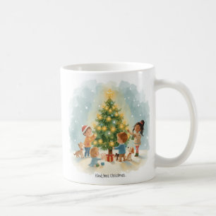 Caneca De Café Whimsical Felry Christmas Mug - Kind_Ones Cozy
