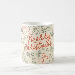 Caneca De Café Whimsical Felry Natal