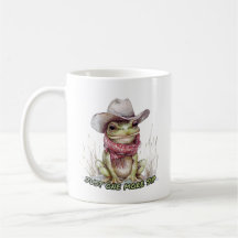Whimsical Frog Coffee Mug