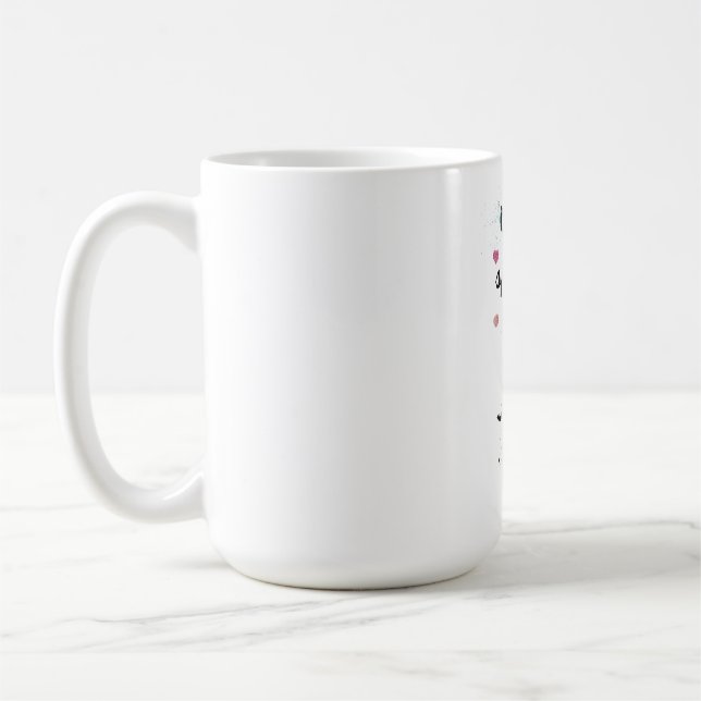 Caneca De Café Whimsical Unicorn Line Art – "Creeper, Sparkle, Re (Esquerda)