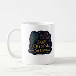 Caneca De Café Whimsigoth Fantasy Mystical Forests, Luas e Magia