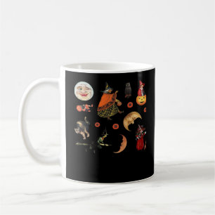 Caneca De Café Whimsigoth Halloween Pack Classic
