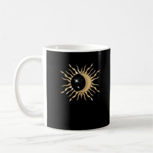 Caneca De Café Whimsigoth Sun Moon Space Classic
