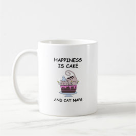 Caneca De Café Whimsso Birthday Cat