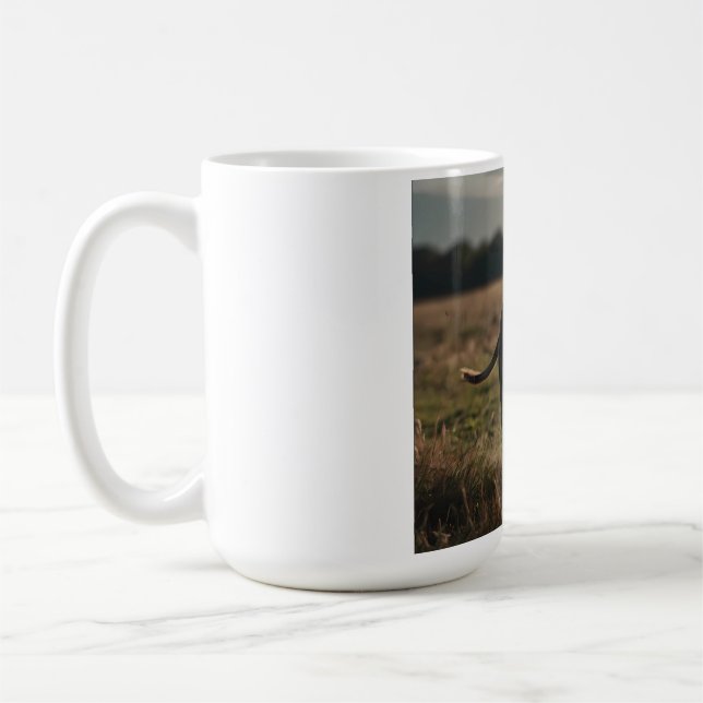 Caneca De Café Whippet Elegant Coffee Mug (Esquerda)
