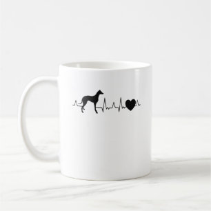 Caneca De Café Whippet Herzschlag Windhund Sighthound