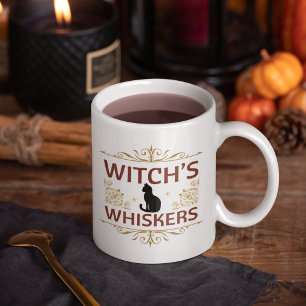 Caneca De Café Whiskers da bruxa