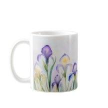 Whispers of Spring – Iris Bloom Mug