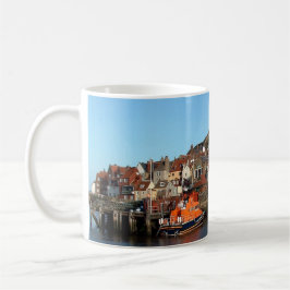 Caneca De Café Whitby com a casa velha do barco salva-vidas